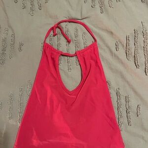 Red Halter Top